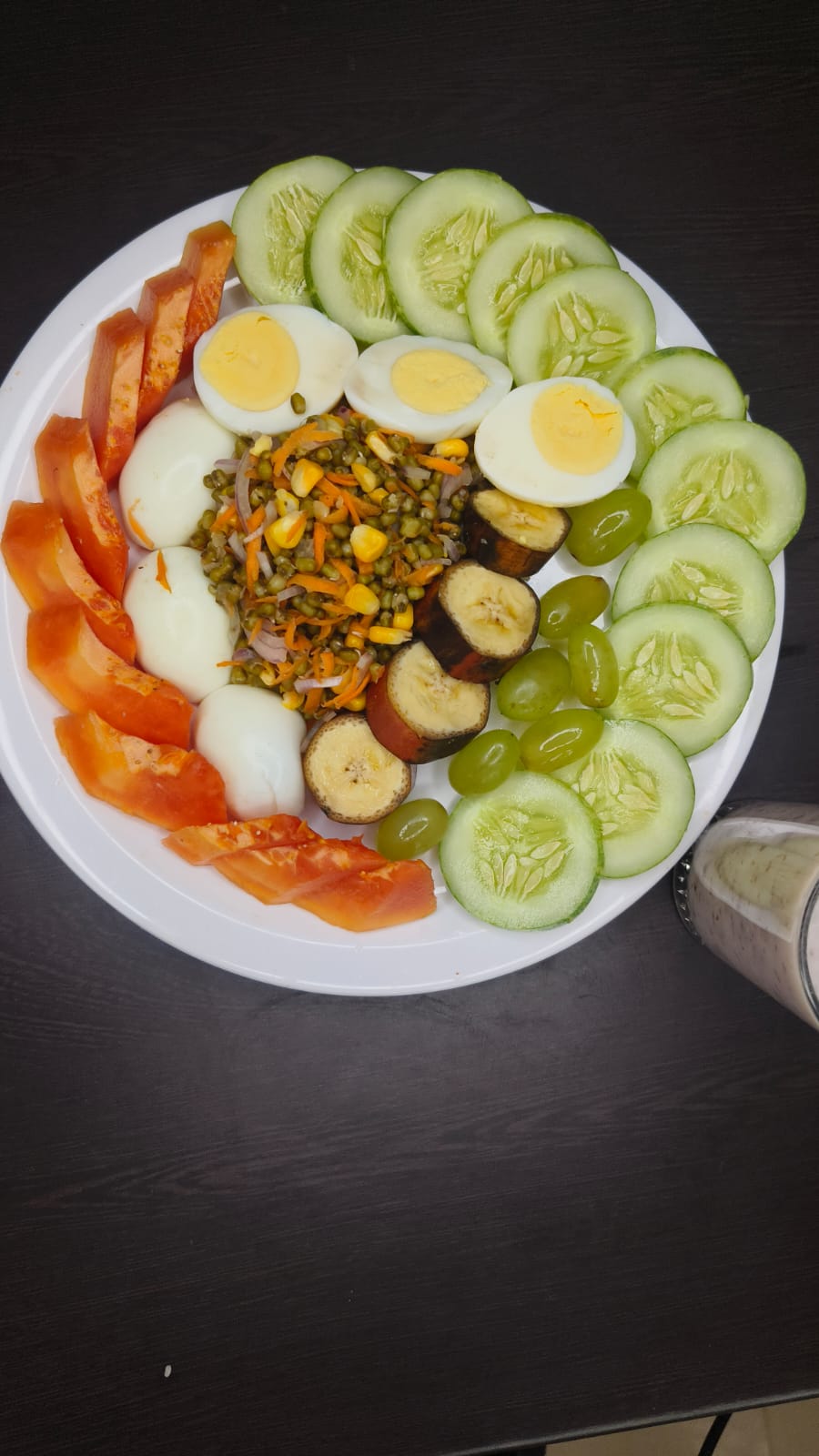 Sprout, Egg & Fruit Bowl