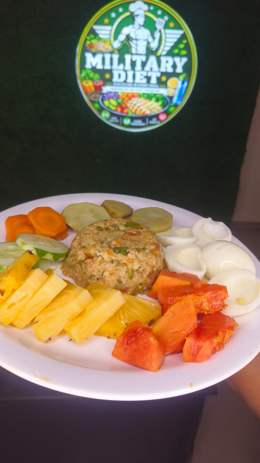 Vegetable Millet Khichdi Plate